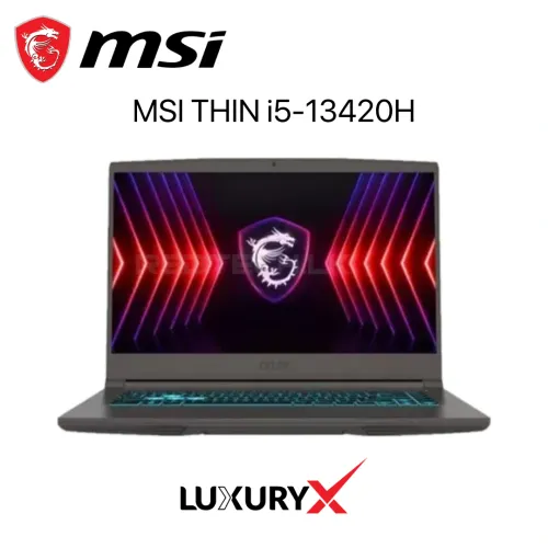 MSI Thin 15 i5-13420H RTX 3050 6GB Gaming Laptop