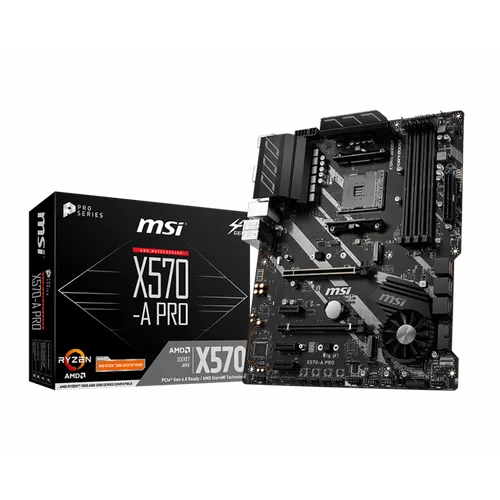 MSI X570 A PRO MOTHERBOARD(3y)