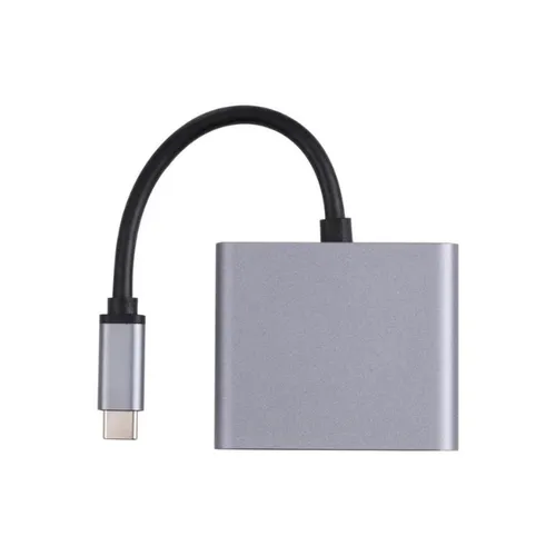 MST 2 in 1 USB-C Hub Multi-function Adapter