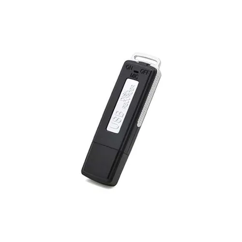 MST-415 8GB USB Voice Audio Recorder Pendrive Flash Drive 70 Hours Digital Recorder (Black)