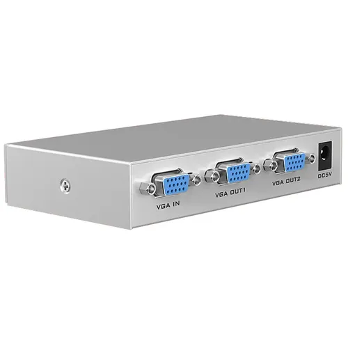 MT 2 Port 2 Out 1 In VGA Splitter