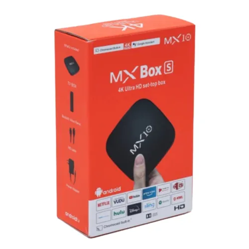 MX10 MX Box S Android 4K Ultra HD Set-Top Box