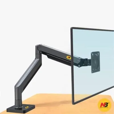 NB G45 Full Motion Swivel Gaming Monitor Arm with Gas Spring for 22-40” Computer Monitors – North Bayou