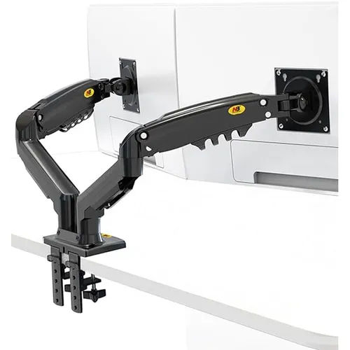 NB North Bayou F160 17"-27" Desk Mount Stand Computer Dual Monitor Arm