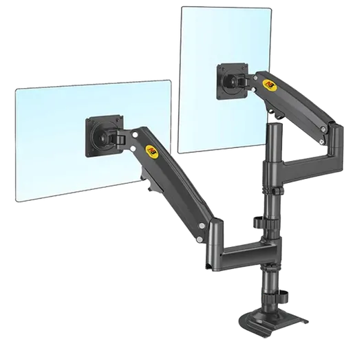 NB North Bayou H180 Stack Monitor Mount Stand Full Motion Swivel Gas Spring Screen Arm 17''- 27''
