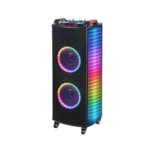 NDR-1010S Party Bluetooth Speaker With 2 Wireless Mic And Control