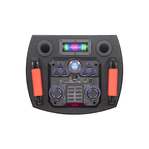 NDR-1010S Party Bluetooth Speaker With 2 Wireless Mic