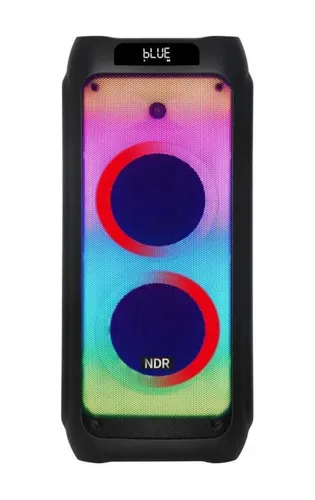 Ndr-1608 Double 8inch Stereo Sound Powerful Rechargeable Party Speaker