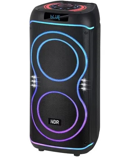 NDR-822 Dual 8-Inch Bluetooth Party Trolley Speaker