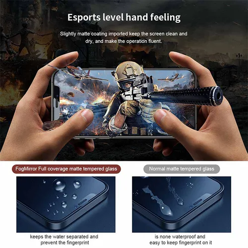 Nillkin FogMirror Full Coverage Matte Tempered Glass for iPhone 12 Pro