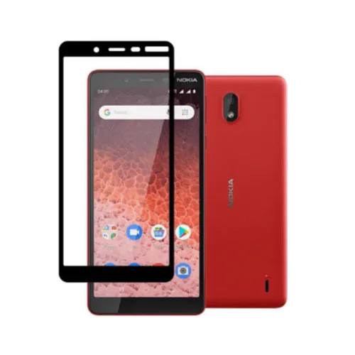 Nokia 1 Plus Full Glue Tempered Glass Screen Protector