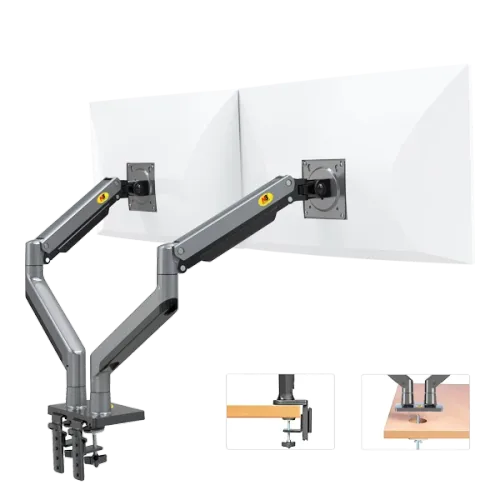 NORTH BAYOU G35 DUAL MONITOR DESK ARM 22'' - 32''