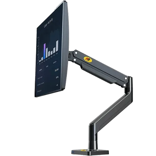 NORTH BAYOU G40 Full Motion Swivel Gaming Monitor Arm with Gas Spring for 22-40”