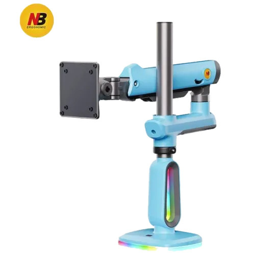 NORTH BAYOU G80/M9/K7/V8/J7/D9 RGB GAMING SINGLE DESK ARM 32"- 60"