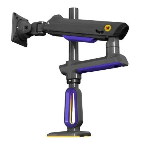 NORTH BAYOU G80/M9/K7/V8/J7/D9/F7 RGB GAMING SINGLE DESK ARM 32"- 60"
