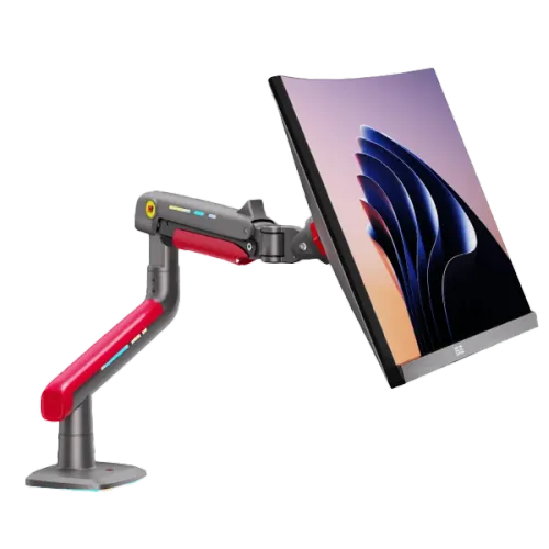 NORTH BAYOU L50 GAMING SINGLE MONITOR DESK ARM 32-60 Inches