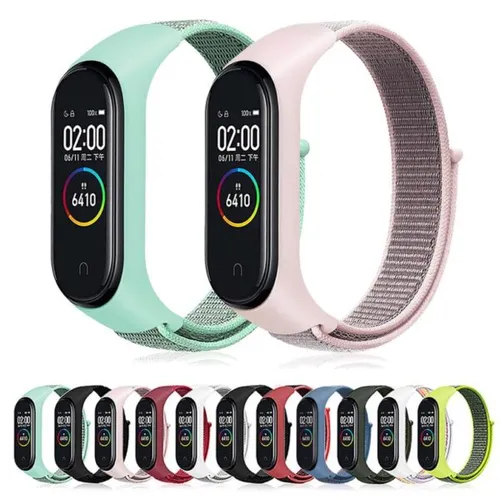 Nylon Strap + TPU Case for Mi Band 4 & 5