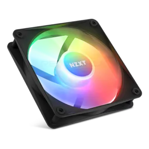 NZXT F120 RGB Core – 120mm Hub-Mounted RGB Fan – Single Pack – Black