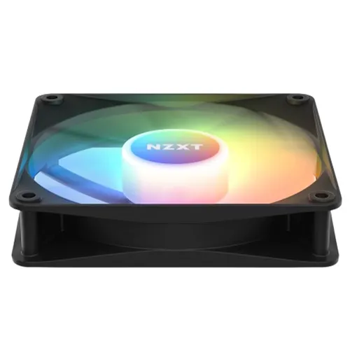 NZXT F120 RGB Core Triple Pack Fan with RGB Controller - Black