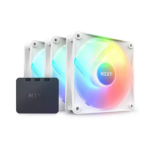 NZXT F120 RGB Duo Triple Pack Fan with Controller