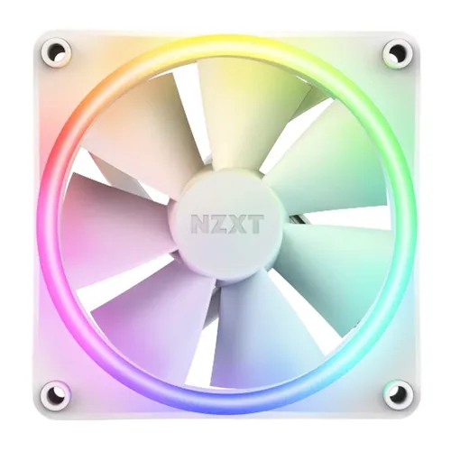 NZXT F120 RGB Duo Triple Pack Fans with RGB Controller - White
