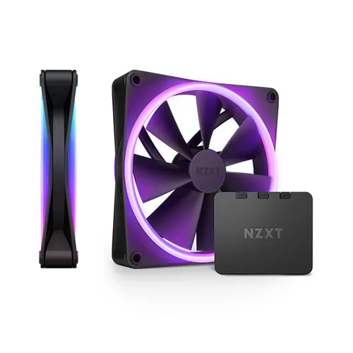 NZXT F120 RGB DUO Twin Pack Fan with Controller