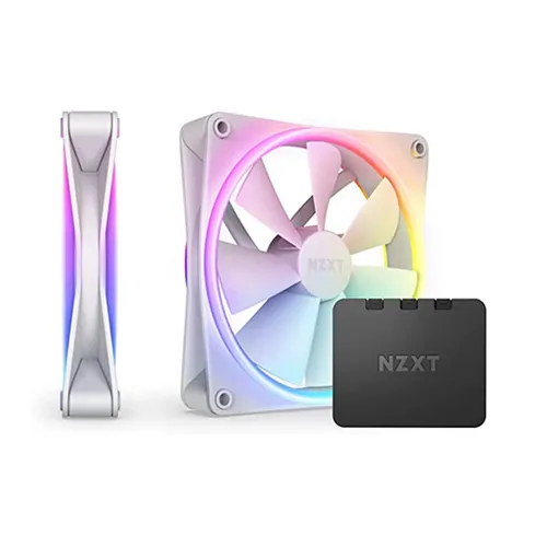 NZXT F140 RGB DUO Twin Pack Fan with Controller