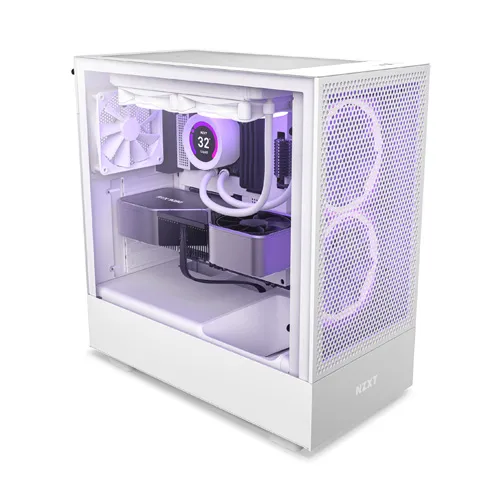 NZXT H5 (2023) Flow Edition ATX Mid Tower White Case