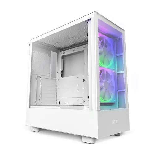 NZXT H5 Elite Edition RGB ATX Mid Tower White Case