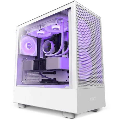 NZXT H5 FLOW RGB WHITE/BLACK