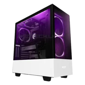 NZXT H510 Elite Compact Gaming PC Case | ARGB | White
