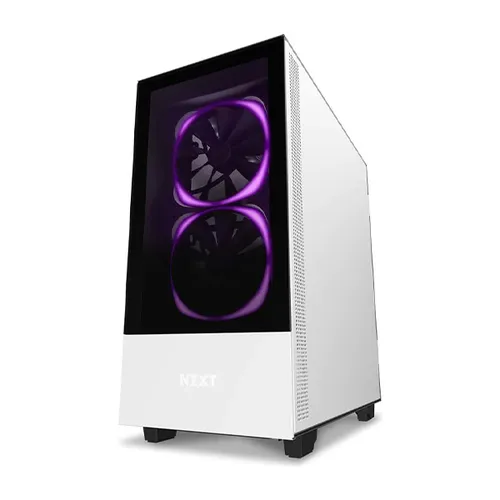 NZXT H510 Elite Matte White Mid Tower Case