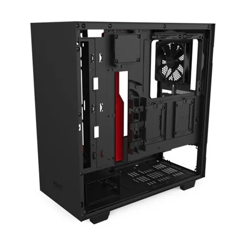 NZXT H510i Black and Red Compact Mid-Tower Gaming Case