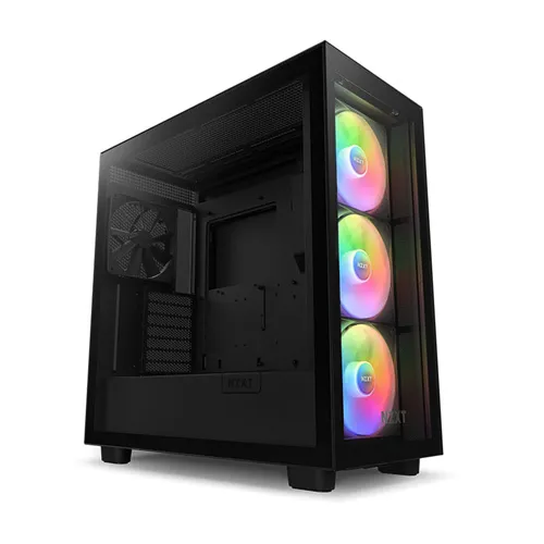 NZXT H7 (2023) Flow RGB Edition ATX Mid Tower Black Case