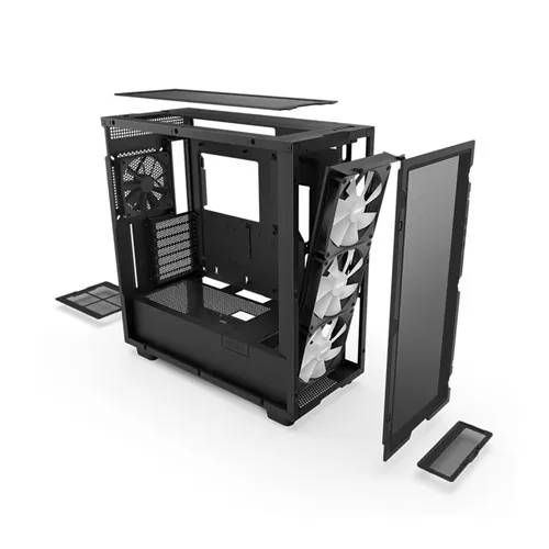 NZXT H7 (2023) Flow RGB Edition ATX Mid Tower Black Case