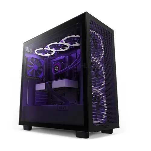 NZXT H7 (2023) Flow RGB Edition ATX Mid Tower Black Case