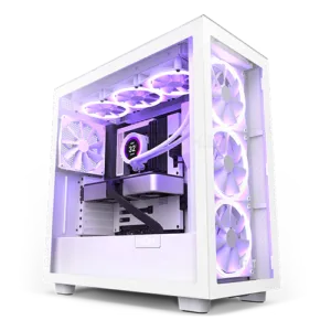 NZXT H7 Elite Edition ATX Mid Tower Case – White
