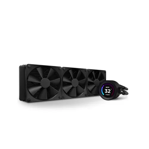 NZXT Kraken Elite 360 (360mm) RGB CPU Liquid Cooler With LCD Display