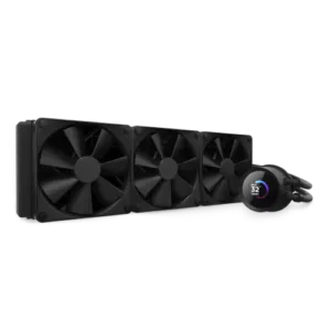 NZXT Kraken Elite 360 – AIO Liquid Cooler with LCD Display and Black Fans – Black