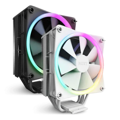 NZXT T120 RGB CPU AIR COOLER WHITE/BLACK