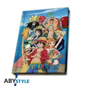 ONE PIECE A5 Notebook Straw Hat Crew