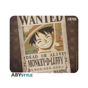 ONE PIECE Flexible Mousepad Wanted Luffy