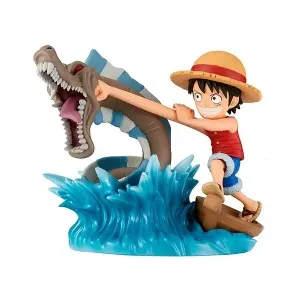One Piece Log Stories World Collectable – Monkey D. Luffy vs Local Sea Monster