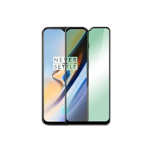 Oneplus 7T Eye Protection Green Tempered Glass
