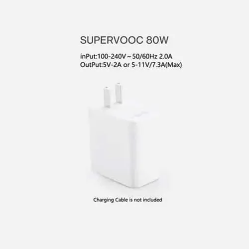 OnePlus Supervooc 80W Type-A Power CN Adapter