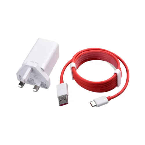 OnePlus Warp Charge 18W Power Adapter & USB-A to Type-C USB Cable kit (A Grade)