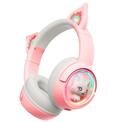 ONIKUMA B5 RGB Cat Ear Bluetooth Wireless Gaming