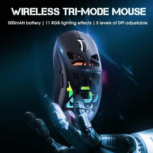 ONIKUMA CW930 Tri Mode RGB Gaming Mouse