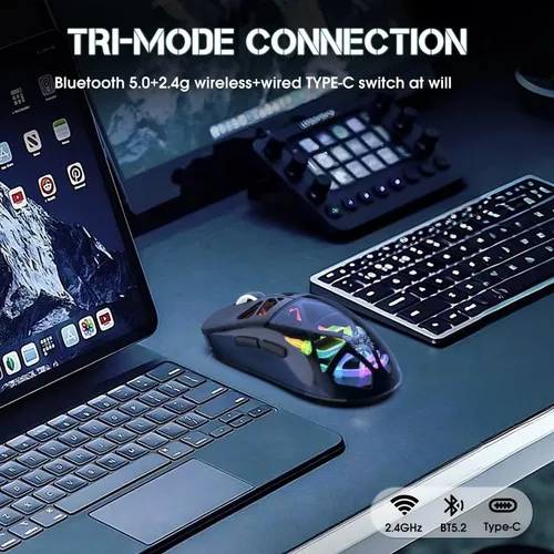 ONIKUMA CW930 Tri Mode RGB Gaming Mouse