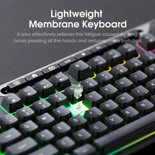 ONIKUMA G32 RGB Wired Gaming Keyboard